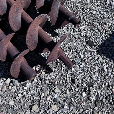 (3) Augers 2-10" and 1 -8" 
