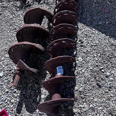 (2) 12" Augers 
