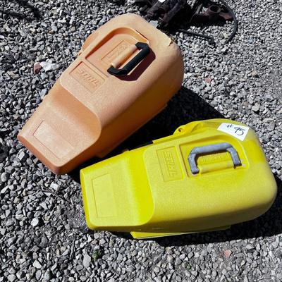 (2) Stihl Chain Saw Cases