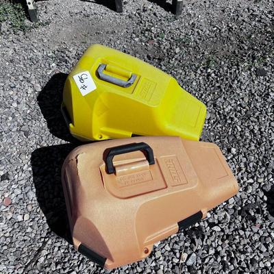 (2) Stihl Chain Saw Cases