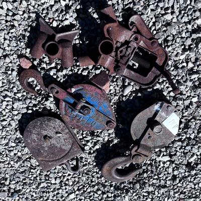 Pullies and Pipe Clamp