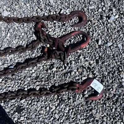 Hoist Chain 2 Hooked to a Center Piece