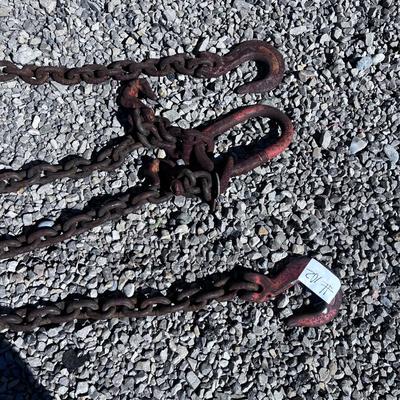 Hoist Chain 2 Hooked to a Center Piece