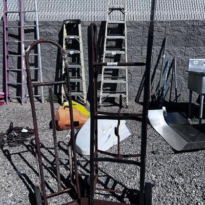 2 Hand Trucks 1 Appliance Dolly