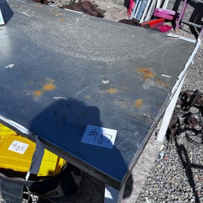 Metal Rolling Work Table 