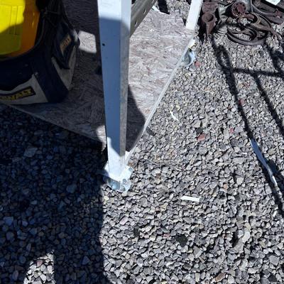 Metal Rolling Work Table 