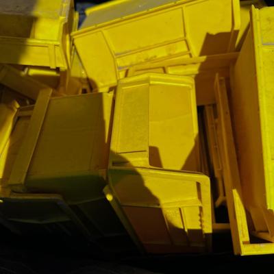 Yellow Parts Bins