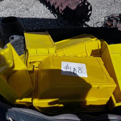 Yellow Parts Bins