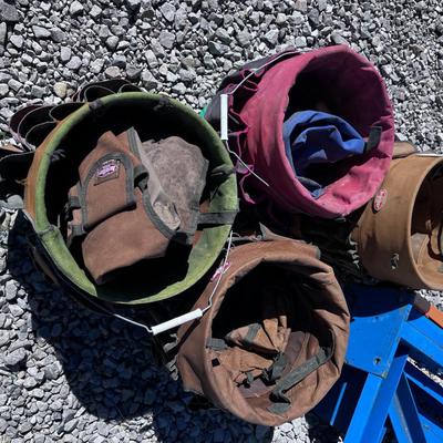 (4) Tool Buckets with 7 Bucket Boss Tool Holders 
