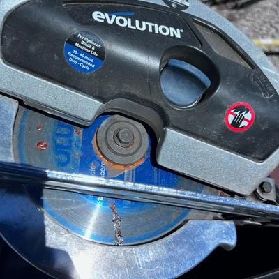 Evolution LAZER Skill Saw Comes with Hard Case