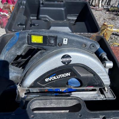 Evolution LAZER Skill Saw Comes with Hard Case