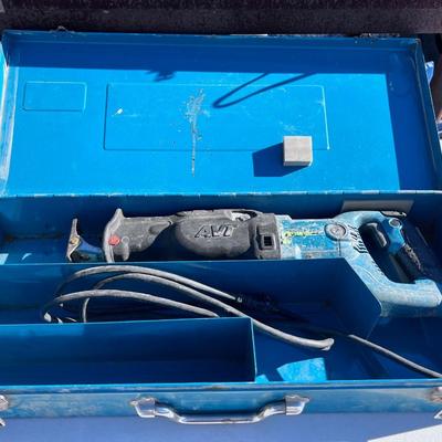 Makita AVT Sawzall in Hard metal Case, (the second one) 