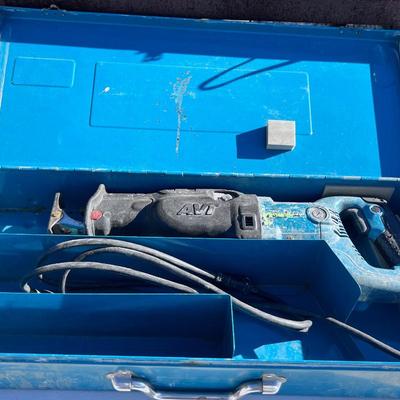 Makita AVT Sawzall in Hard metal Case, (the second one) 