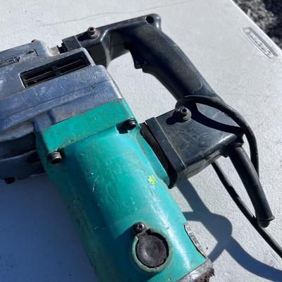 Hitachi Hammer Drill Green 