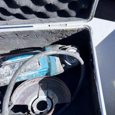 (3) Makita Angle Grinders, plus 2 Hard cases
