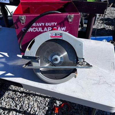 Milwaukee 10" Circular Saw Includes Metal RED Case (2nd one Listed) 