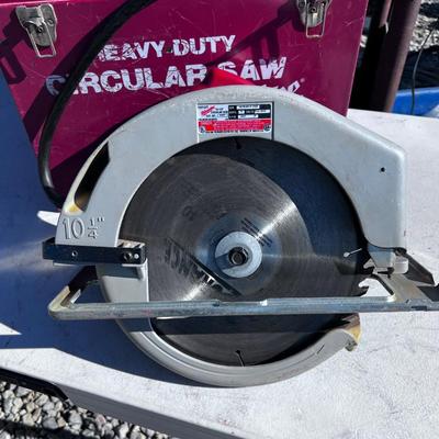 Milwaukee 10" Circular Saw Includes Metal RED Case (2nd one Listed) 