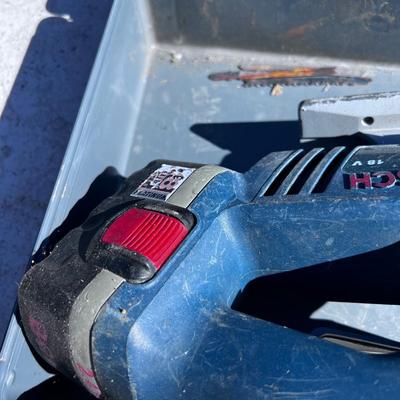 BOSCH Cordless Jig Saw NO CHARGER But has Plastic Case.