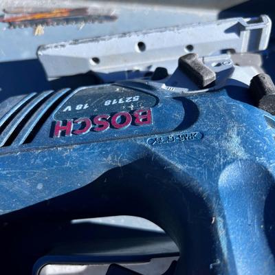 BOSCH Cordless Jig Saw NO CHARGER But has Plastic Case.