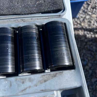 Pittsburg SAE Deep Well Socket Set 