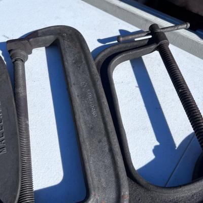(6) "C" - CLAMPS 