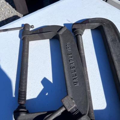 (6) "C" - CLAMPS 