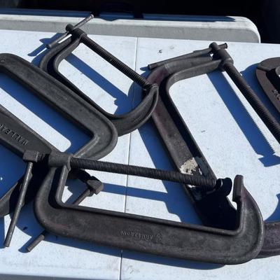 (6) "C" - CLAMPS 