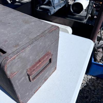 Kennedy Tool Box BROWN Full of Hand Saws