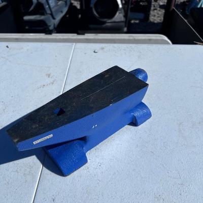 Bench Top ANVIL Painted Blue