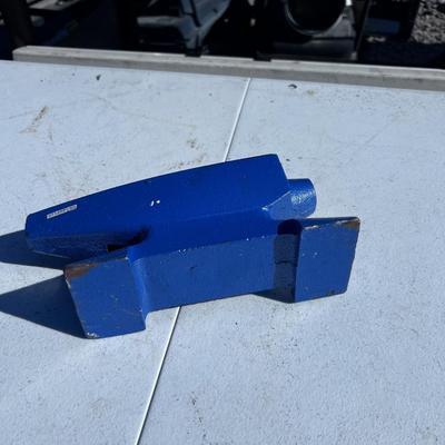 Bench Top ANVIL Painted Blue