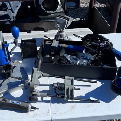 Variety of Dremel's and Dremel tools 