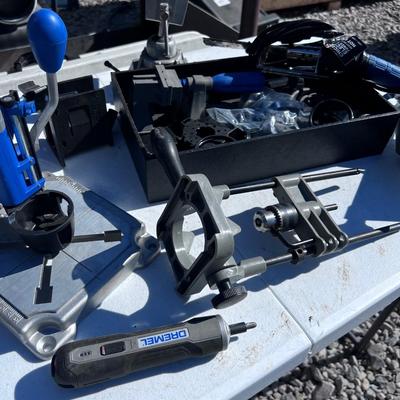 Variety of Dremel's and Dremel tools 