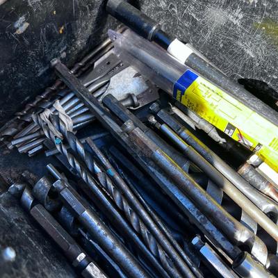 Auger Bits and Extensions. In A KNAACK Black Tool Box