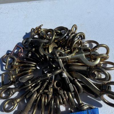 Brass Snap Link and Rings