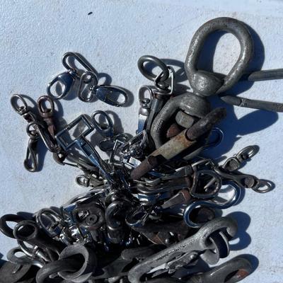 Pulley's and Metal Snap Links  
