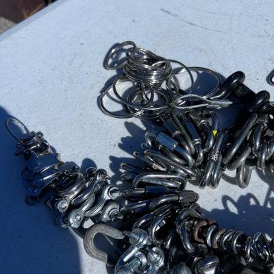 Carabiners and Chain Links 