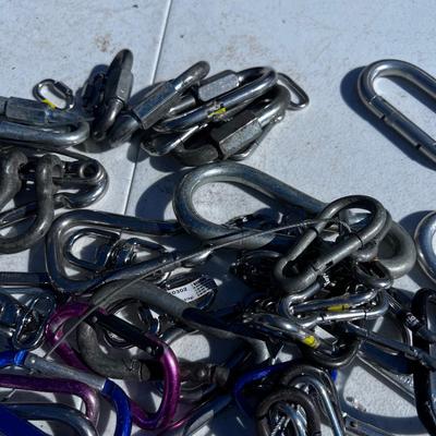 Carabiners and Chain Links 