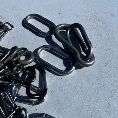 Carabiners and Chain Links 