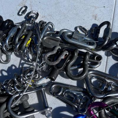 Carabiners and Chain Links 