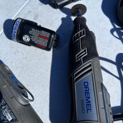 2 Cordless Dremel's With Charges 