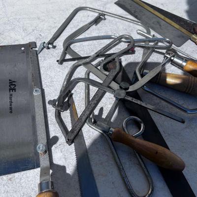 Grouping of Wood Working Hand Tools