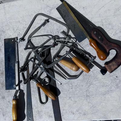 Grouping of Wood Working Hand Tools