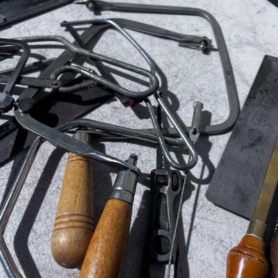 Grouping of Wood Working Hand Tools