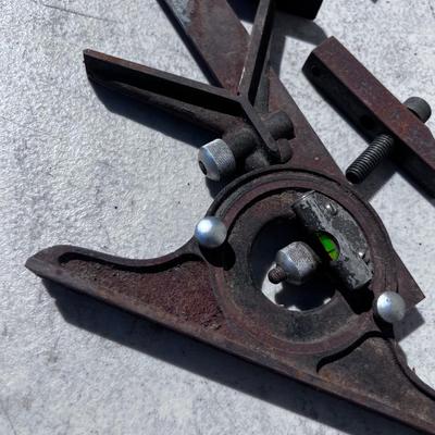 Machinist Tools Bits and Pieces with Metal Box
