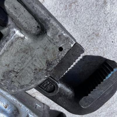 (2) 24" Pipe Wrenches - 1 is Aluminum 