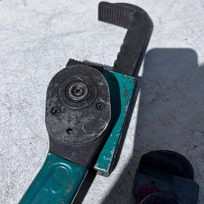 Ratcheting Wrenches (2) Green