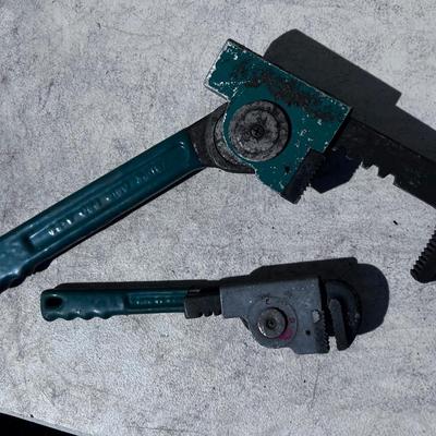 Ratcheting Wrenches (2) Green