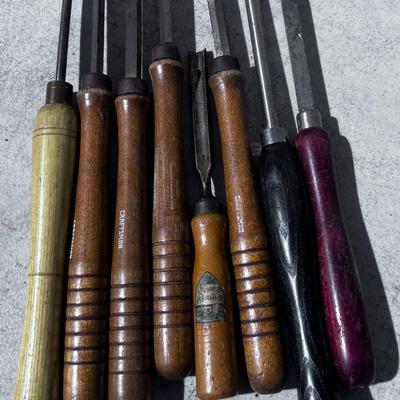 (8) Lathe Tool Knives & Chisels