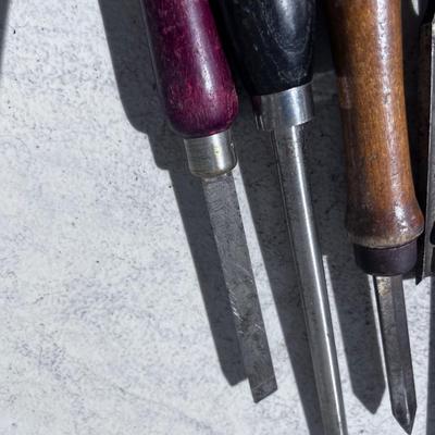 (8) Lathe Tool Knives & Chisels