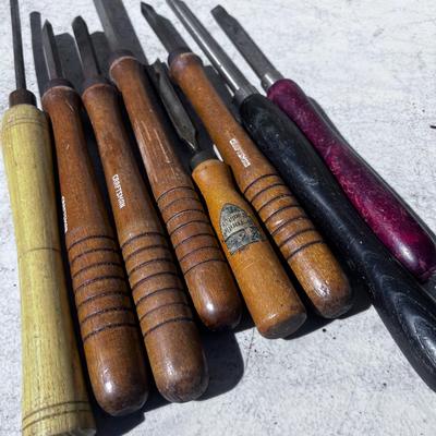 (8) Lathe Tool Knives & Chisels